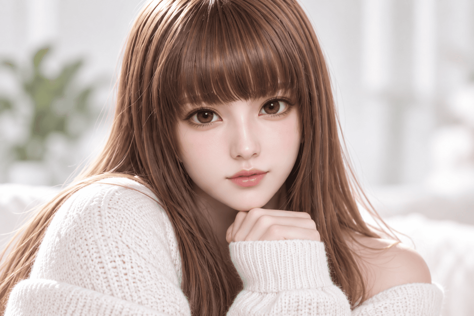 MEROSTAバーチャルモデルのポートレート